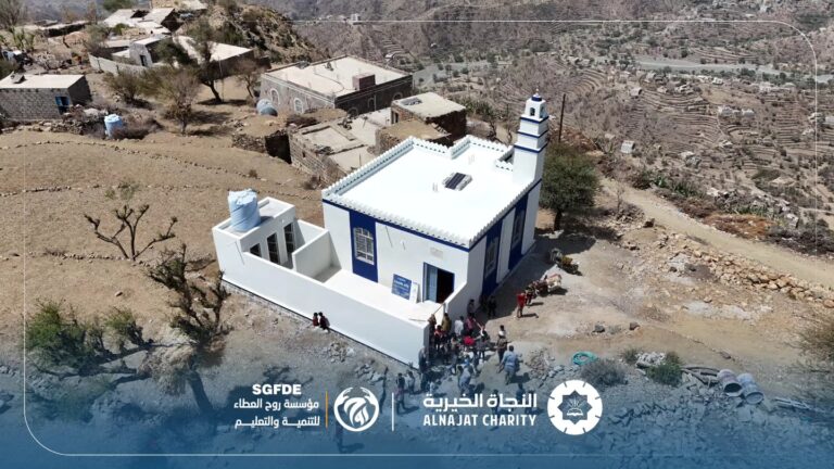 افتتاح مسجد اعتدال موسى معافا على نفقة إخواننا في دولة الكويت الشقيقة ..