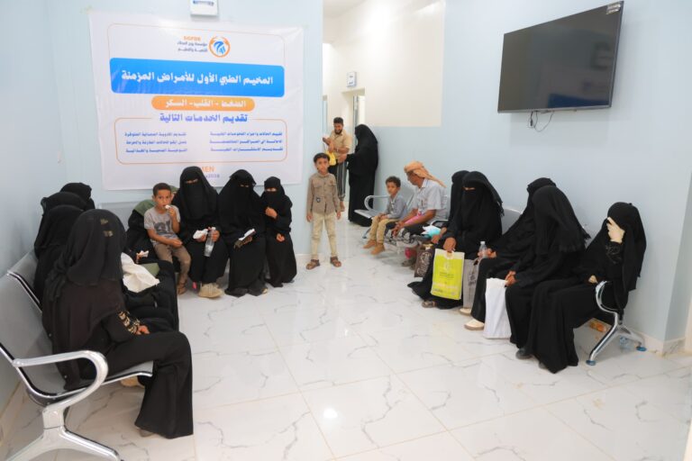” المخيم الطبي المجاني الرابع لعلاج الأمراض المزمنة” بتمويل من مؤسسة روح العطاء للتنمية والتعليم